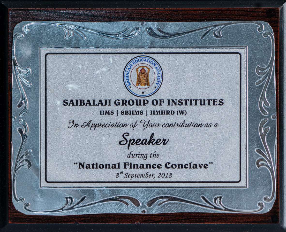 Saibalaji group of institute - Award